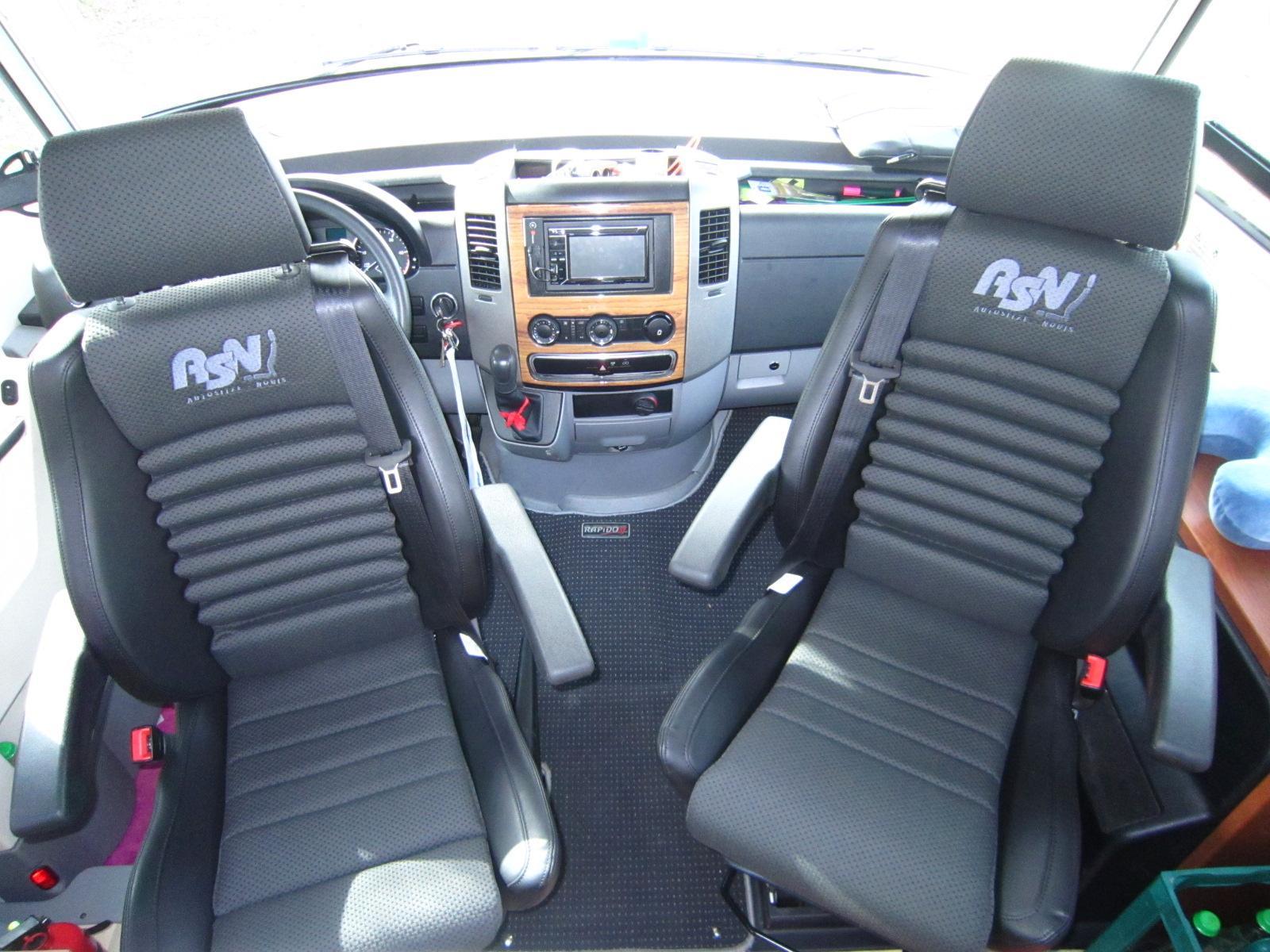 Detailfoto Sitzumbau von ASN für Wohnmobile