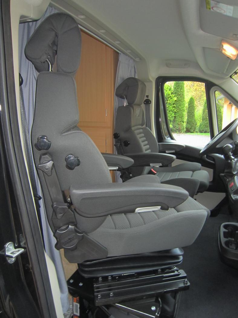 Detailfoto Sitzumbau von ASN für Wohnmobile