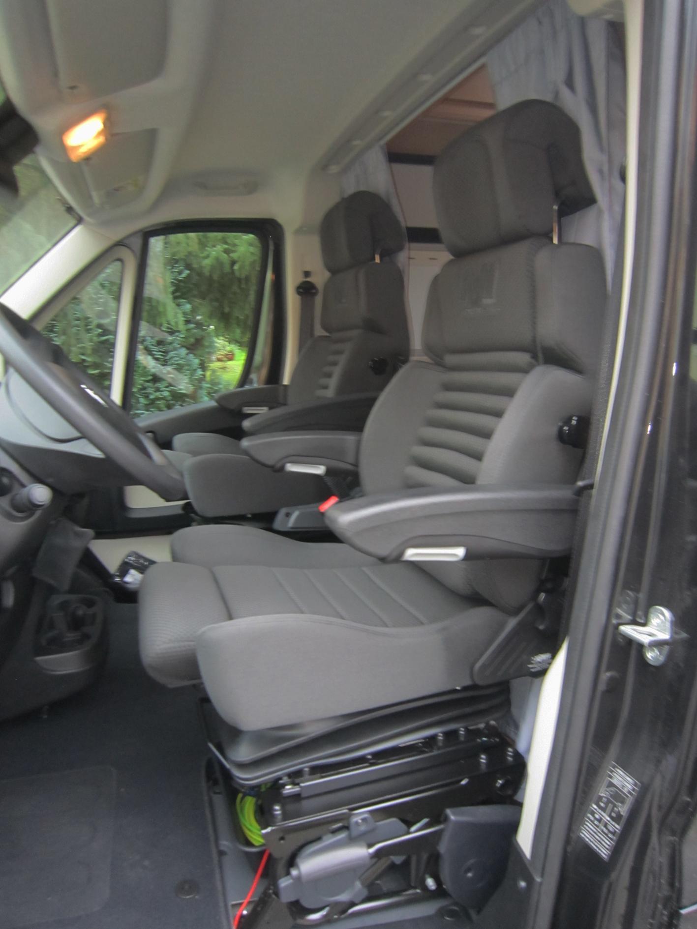 Detailfoto Sitzumbau von ASN für Wohnmobile