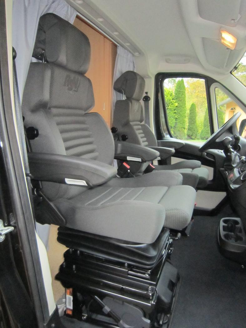 Detailfoto Sitzumbau von ASN für Wohnmobile
