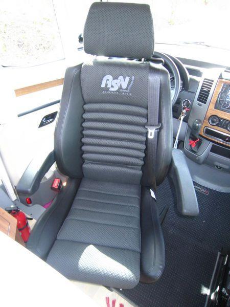 Detailfoto Sitzumbau von ASN für Wohnmobile