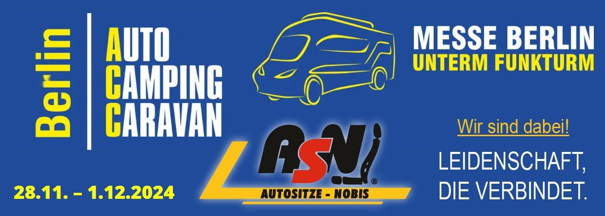 Auto-Camping-Caravan in Berlin 2024  Autositze Nobis