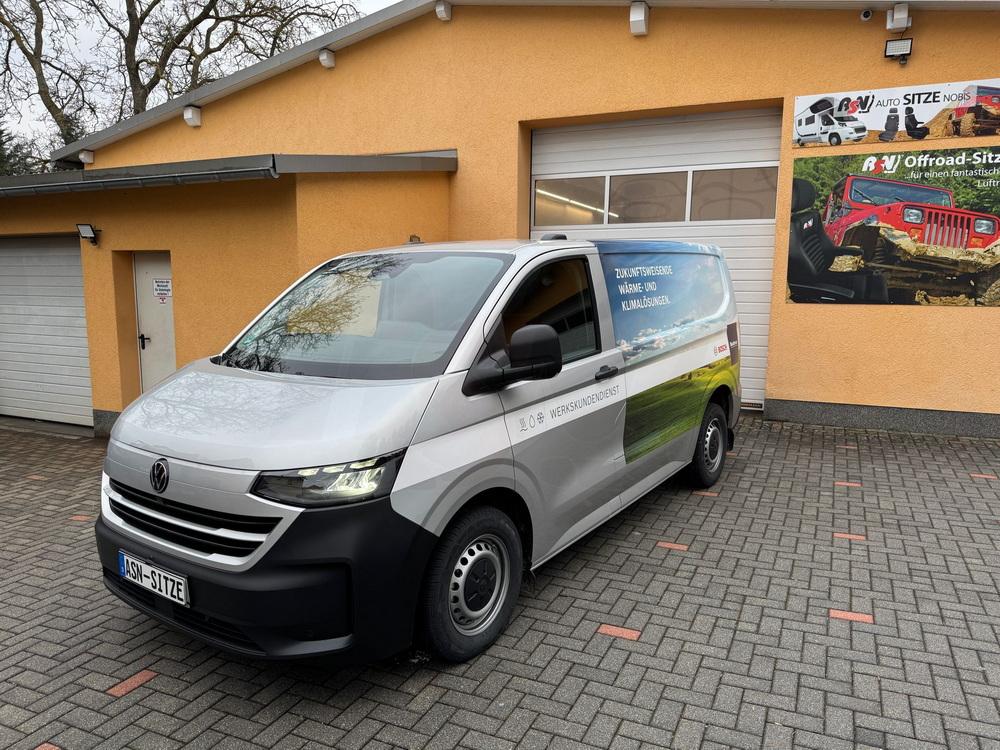 Für den VW Transporter für die Firma Bosch Werkskundendienst